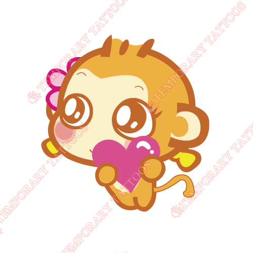 Monkey Customize Temporary Tattoos Stickers NO.8658